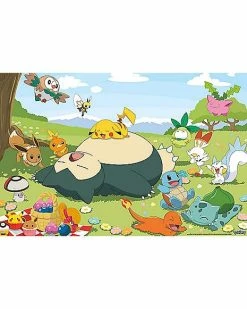 Brand new 🛒 Group Picnic Poster- Pokémon ❤️