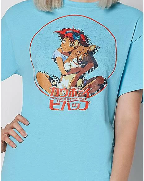 New ๐ Edward and Ein T ๐ Shirt - Cowboy Bebop โค๏ธ 6 New ๐ Edward and Ein T ๐ Shirt - Cowboy Bebop โค๏ธ - Image 6