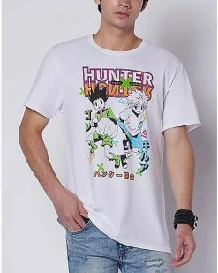 Best Pirce 😍 Neon Print Hunter x Hunter T 👕 Shirt 💯